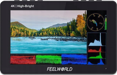 Monitor fushe Feelworld F5 Pro X, 5.5", Full HD, i zi