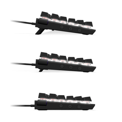 Tastierë NZXT Function KB-1FSUK-BR - USB, e zezë