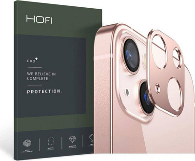 Kapak Hofi Glass Alucam për kamerë të Iphone, rozë