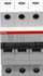 Automat elektrik ABB SH203 C50A, 3P, 6kA, i bardhë