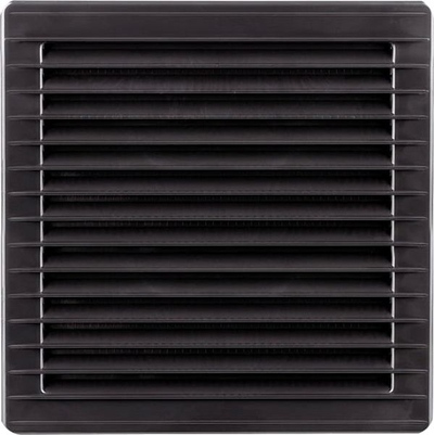 Решетка за вентилација Awenta 17x17 FI100, со мрежа, бела