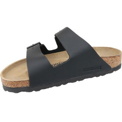 Shapka Birkenstock Arizona 51791, shollë tapë, mikrofibër vegane, të zeza