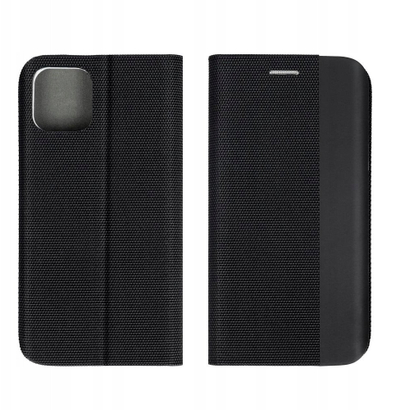 Mbulesë libri OEM SENSITIVE për iPhone 17 Pro Max, me magnet, me xhep për karta, e zezë