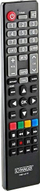 Telekomandë TV Schwaiger UFB100LG 533, IR wireless, universale, e zezë