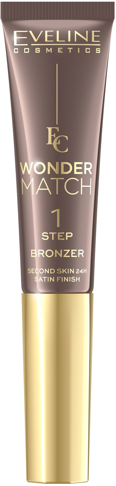 Bronzer Wibo Wonder Match, shumë kremoz, për konturim natyral, kafe