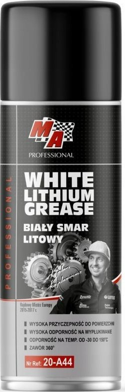 Yndyrë litiumi MA Professional White Lithium Grease, për gjithëfarë punësh, 400ml, e bardhë