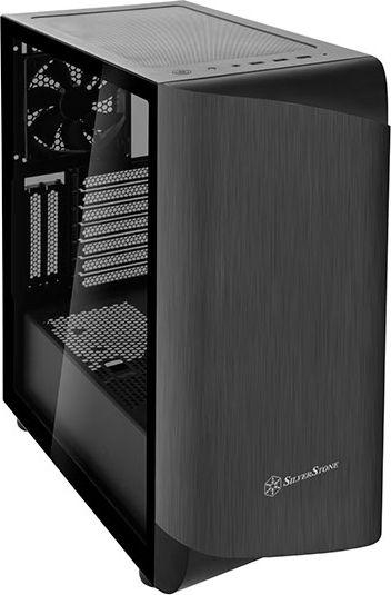 Kasë SilverStone SETA A1, titaniaum, Midi Tower