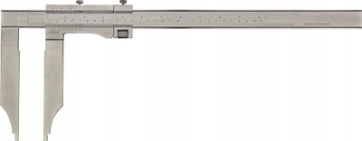 Kaliper preciz kontrolli Beta, 400 x 150 mm, DIN 862, inoks