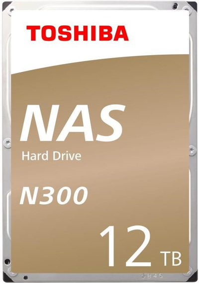 Hard disk Toshiba N300, 3.5", 12TB, 7200RPM, 256MB cache, i argjendtë