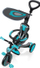 Tricikel Globber Trike Explorer 4 in 1, multifunksional, për fëmijë, gri