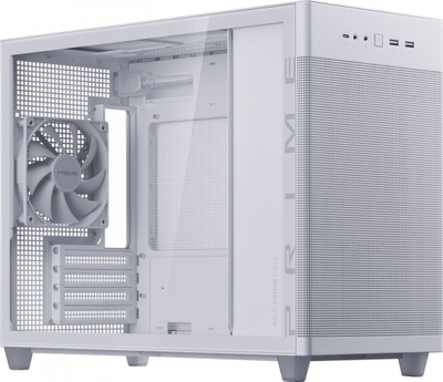 Kasë Asus Prime AP201 Tempered Glass, Mini Tower