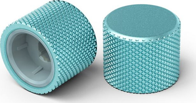 Buton me rrotull Glorious GMMK PRO, alumin, Aqua Blue