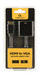 Adapter AV Gembird A HDMI në VGA, Jack 3.5mm, Full HD, i zi