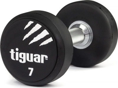 Peshë Hantelë Tiguar TI-WHPU0070, 7 kg, e zezë