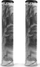 Doreza për skuter Soke, 142 mm, e bardhë/zezë, 2 copë