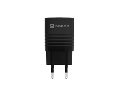 Karikues GaN Natec Ribera NUC-2141, 30W, 1x USB A 1x USB C, i bardhë