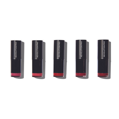 Set me buzëkuqë Revolution Matte Reds, 5 x 3.2 g