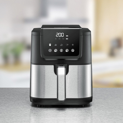 Fritezë me ajër të nxehtë Rommelsbacher FRH 1500 XL, 1500W, 3.5L, e zezë