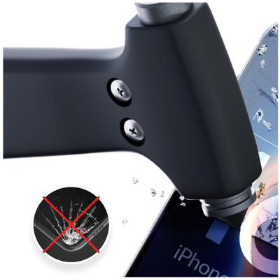 Folie mbrojtëse 3MK FlexibleGlass Pro v2.0 për Apple iPhone 16 Pro, xham hibrid, 1 copë, transparente