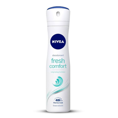 Deodorant Nivea Fresh Comfort 0% Aluminium, 150 ml