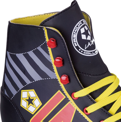 Ролерки со тркала La Sports Comfy JR 14174PRD, ABEC-5, големина 40, црни со црвена