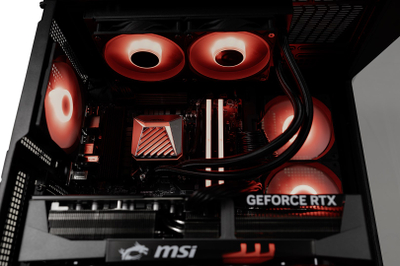 Kompjuter gaming Actina, AMD Ryzen 7 8700F, 32GB RAM, 1TB SSD, RTX 5070, kullë e zezë