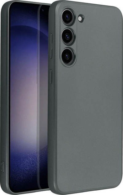 Kapak telefoni OEM Metallic për Samsung Galaxy S23 Plus, i hollë, metalik, gri