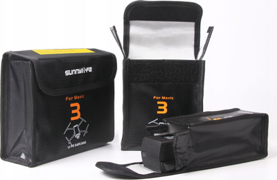 Mbajtëse për bateri SunnyLife Dji Mavic 3, e zezë