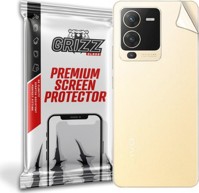 Folje mbrojtëse mrapa GrizzGlass SatinSkin, për Vivo S15, transparente