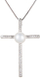 Qafore për femra JwL Luxury Pearls, e argjendtë