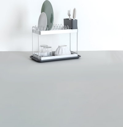 Tharëse enësh me 2 kate, 42.5 x 23.5 cm, gri