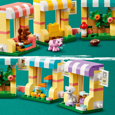 Set lodër LEGO Friends Pet Adoption Day 42615, ndërtim për qejf, për kalamaj 6+