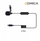 Mikrofon lavalier Comica CVM-V01SP UC, USB Type C, 2.5m, i zi