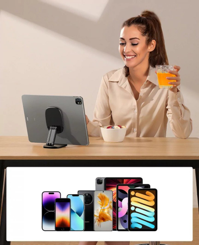 Mbajtëse telefoni dhe tableti Joyroom JR-ZS371, paloset, rregullim lartësie, e zezë