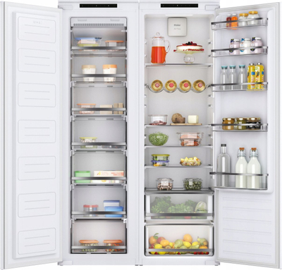 Ngrirës vertikal Haier HFE172NF, 200L, NoFrost, i bardhë