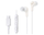 Слушалки in-ear JVC HA FR9UCWU, со микрофон, со кабел 1.2 m, бели