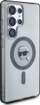 Kapak telefoni Karl Lagerfeld Button MagSafe për Galaxy S25 Ultra, TPU PC, me MagSafe, transparent