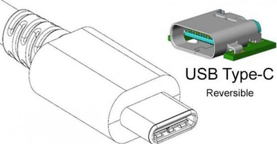 Kabllo USB Goobay 67976, USB 2.0 në USB C, 1m, gri