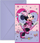 Ftesa party GoDan Minnie Mouse Junior, set 6 copë, me zarfe, shumëngjyrëshe