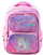Çantë shkolle Unicorn, 20L, me rrip gjoksi, rozë