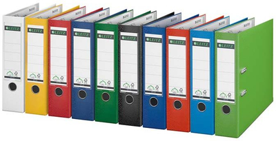 Dosje arkivuese Leitz 180° A4, 80mm, e gjelbër e çelët