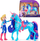 Set lodrash Spin Master Unicorn Academy Small Doll Isabel and River, kukull 11 cm, unikor 13 cm, shumëngjyrësh