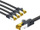 Kabllo rrjeti Goobay 69404, patch cord Cat 6a, 2m, i zi