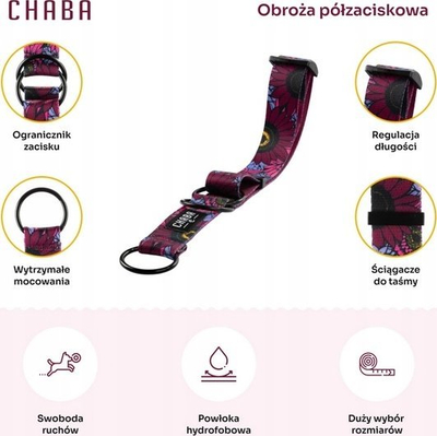 Qafore rrëshqitëse për qen Chaba Story Lakota, madhësia L, 36 60cm
