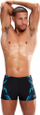 Rroba banje për burra Speedo Tech Print Aquashorts, ECO EnduraFlex, të zeza me blu