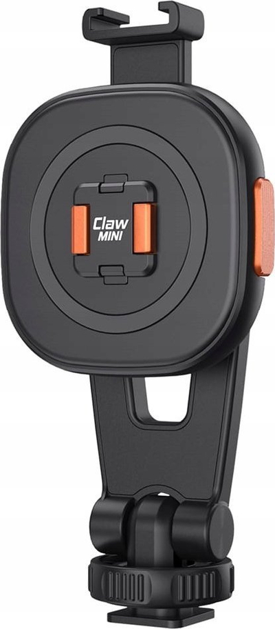 Mbajtëse magnetike telefoni VRIG Claw Mini MG-03L, për tripod, me cold shoe, e zezë