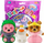 Set lodrash Fashion Bears Fairy Tale Bears, 2 arushë, 3 rroba princeshe dragua mjellmë