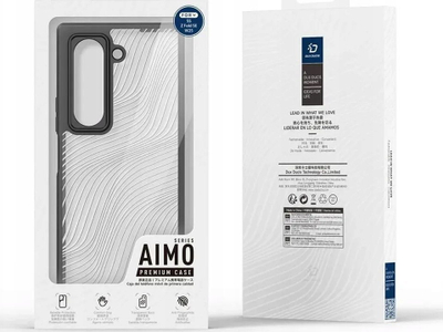 Mbulesë telefoni Dux Ducis Aimo për Samsung Galaxy Z Fold 6, e zezë