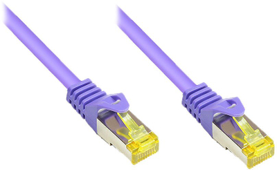 Kabllo rrjeti Good Connections RNS, RJ45 Cat.7 S/FTP, 1.5m, vjollcë