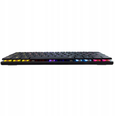 Tastierë gaming White Shark NAGAMAKI, switche të kuqe, ndriçim RGB, e zezë